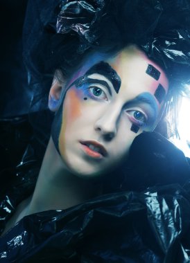 Karanlık Güzel Gotik Prensesler. Cadılar Bayramı partisi..