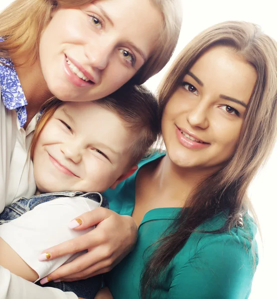 A pair of sisters and little brother — Stock Photo, Image