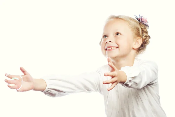 Menina loira bonita — Fotografia de Stock