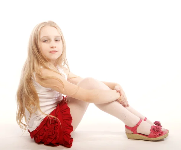 Happy little girl — Stock Photo, Image