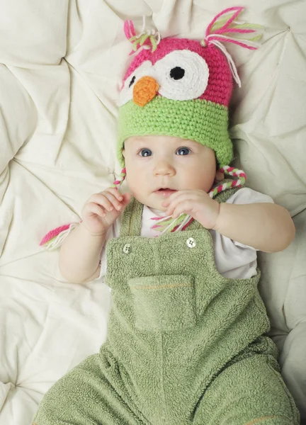 Feliz niño de 5 meses de edad —  Fotos de Stock