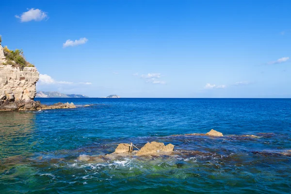 Vacker ö, zakynthos, Grekland. — Stockfoto