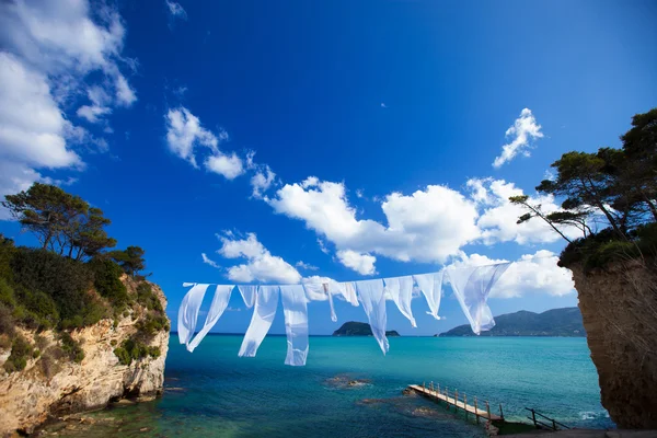 Pequena ilha na Grécia, Zakynthos — Fotografia de Stock