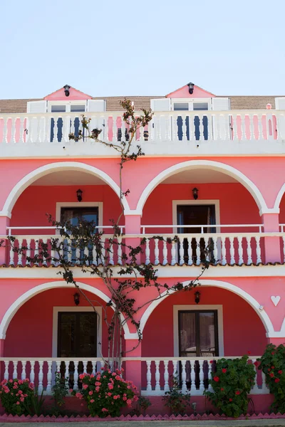 Hotel na ostrově Zakynthos — Stock fotografie