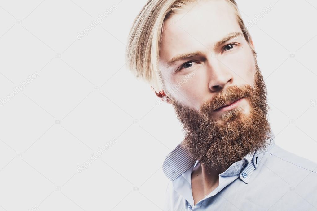 young bearded man