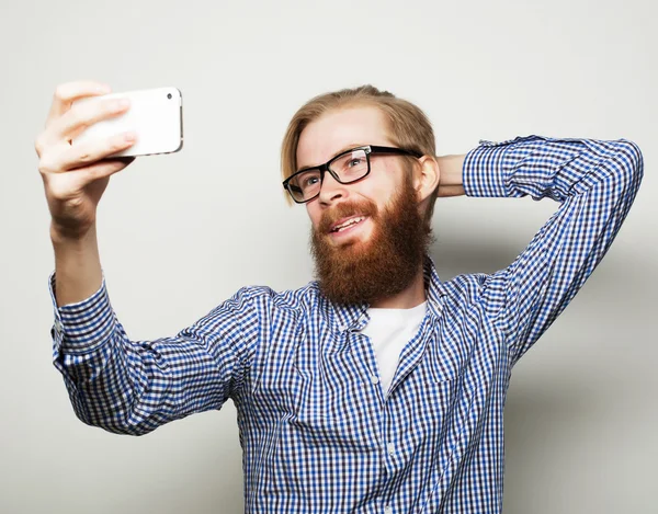 Lustiges Selfie. glücklicher Tag. — Stockfoto