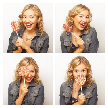 kadın farklı ifadeler yapma.