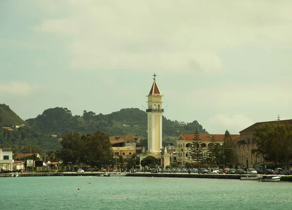 Town and port of Zakynthos — Stock Photo, Image