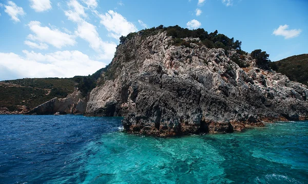 Cuevas azules en la isla Zakynthos —  Fotos de Stock