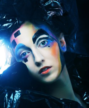 Karanlık Güzel Gotik Prensesler. Cadılar Bayramı partisi..