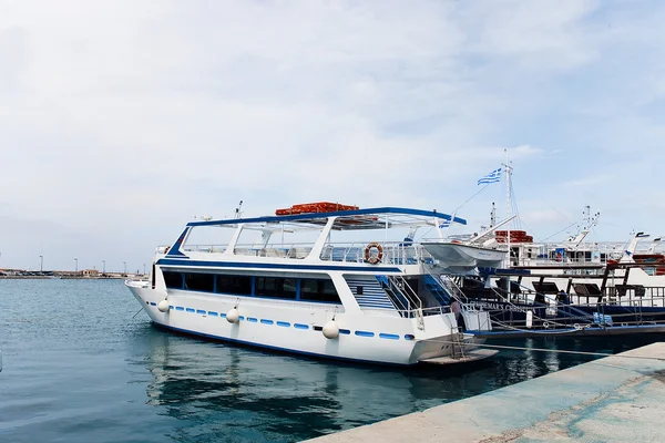 Port, Zakinthos, Greece island. — Stock Photo, Image