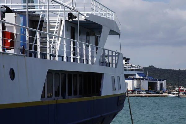 Port, ostrova Zakinthos, Řecko. — Stock fotografie