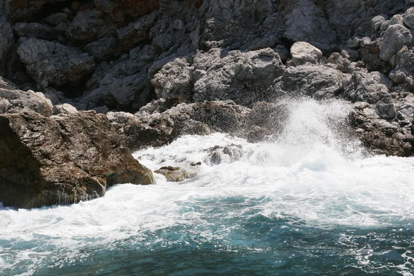 Rock ve Akdeniz — Stok fotoğraf