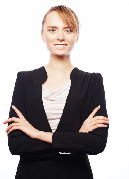 Joven mujer de negocios — Foto de Stock