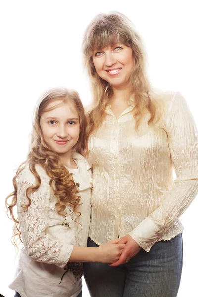 Mother and daughter, happy family — Stock Photo, Image