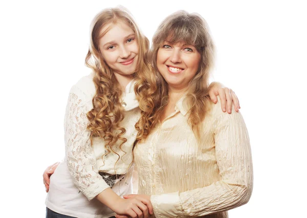 Mutter und Tochter, glückliche Familie — Stockfoto