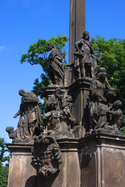 Monument i Praha – stockfoto