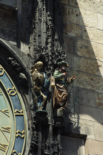 Detail of the Prague Astronomical Clock — Stock Photo, Image