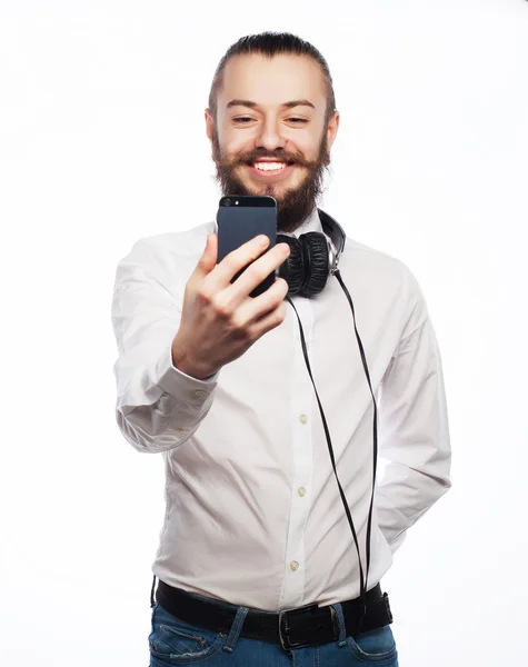 Happy selfie — Stock Photo, Image