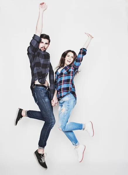 Feliz pareja amorosa — Foto de Stock