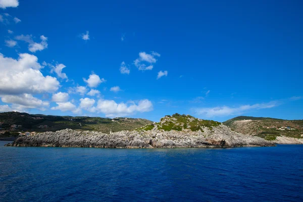 Blue caves on Zakynthos island — Stock Photo, Image