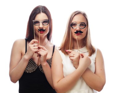 iki şık seksi kız en yakın arkadaşlarım 