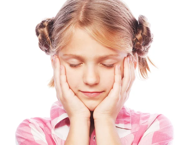 Tiempo feliz para la niña — Foto de Stock