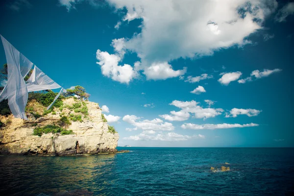 Агіос Состіс на острові Закінтос. — стокове фото