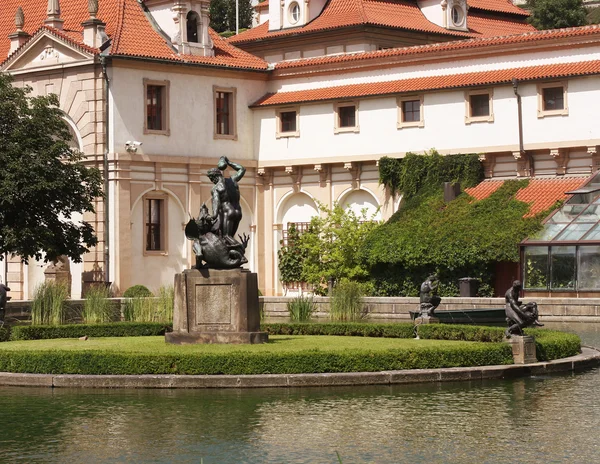 Valdstejnska Zahrada - Senate of Czech Republic — Stock Photo, Image