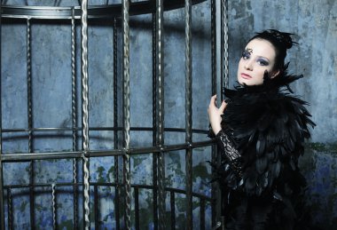 Moda modeli fantezi elbise