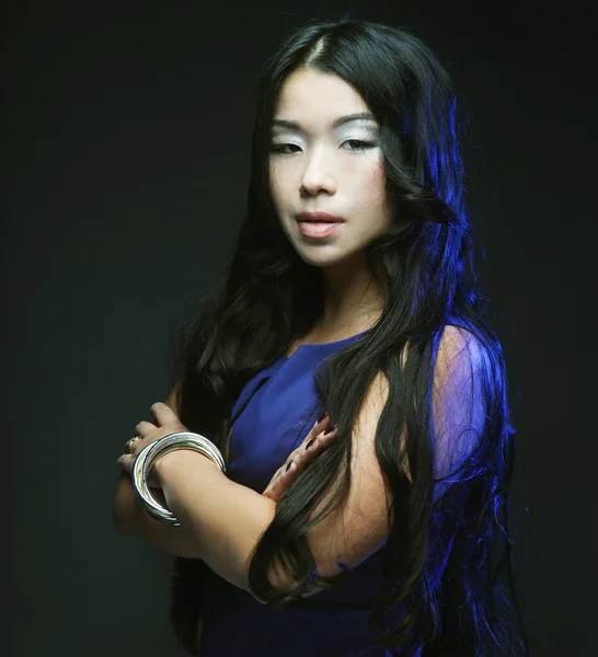 Красивая молодая азиатская модель . — стоковое фото