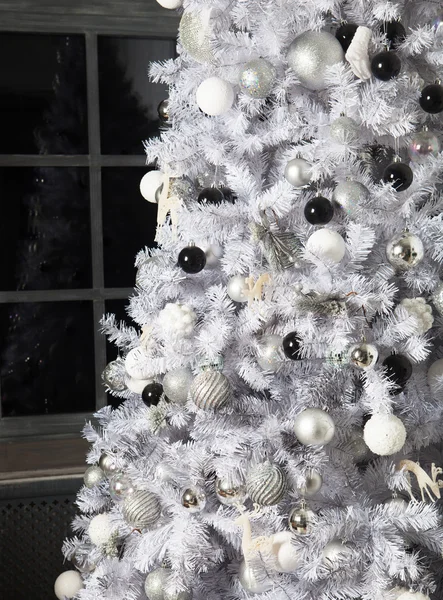 Kerstboom decoratie close-up — Stockfoto