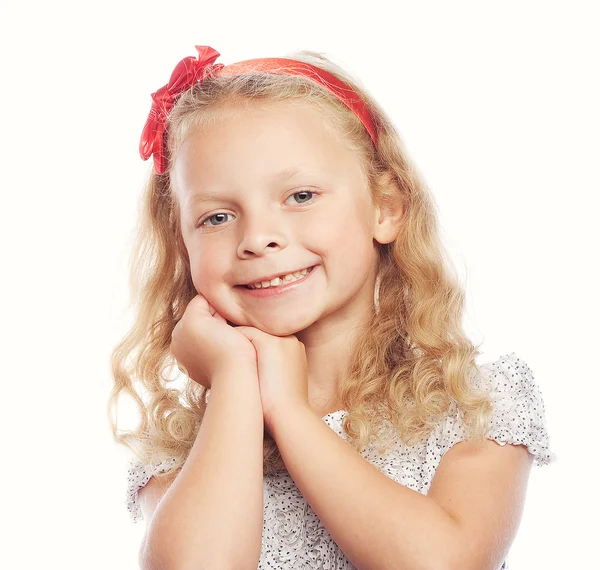 Tempo feliz para a menina — Fotografia de Stock