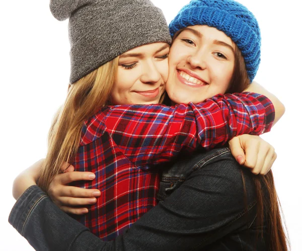 Dos amigas jóvenes divirtiéndose . —  Fotos de Stock