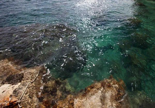 Море камені фону — стокове фото