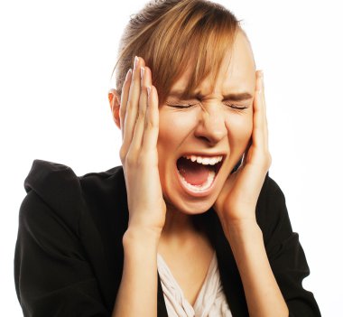 kızgın çığlık işkadını