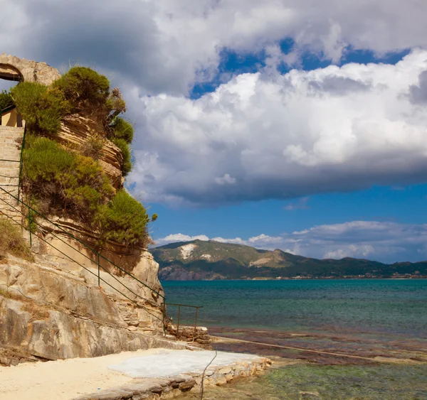 Agios Sostis na wyspie Zakynthos — Zdjęcie stockowe