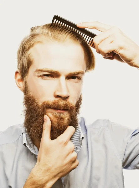 Young bearded man — Stock Photo, Image