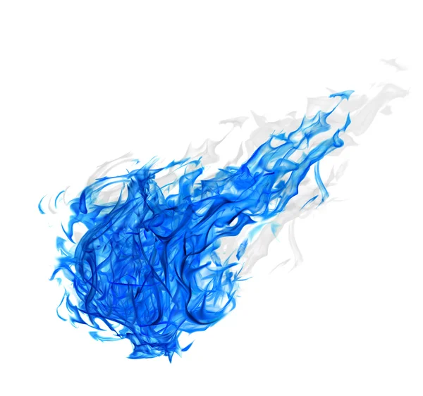 Blue fireball — Stock Photo, Image