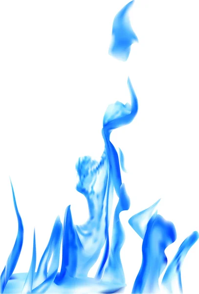Голубое пламя — стоковый вектор