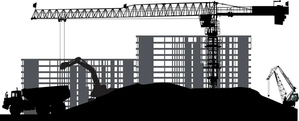 Industrial landscape — Stock Vector