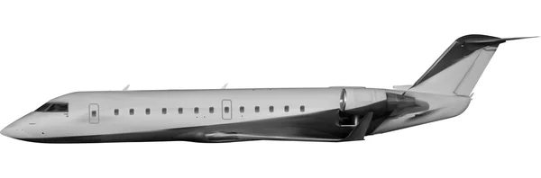 Small grey plane — Stock Vector