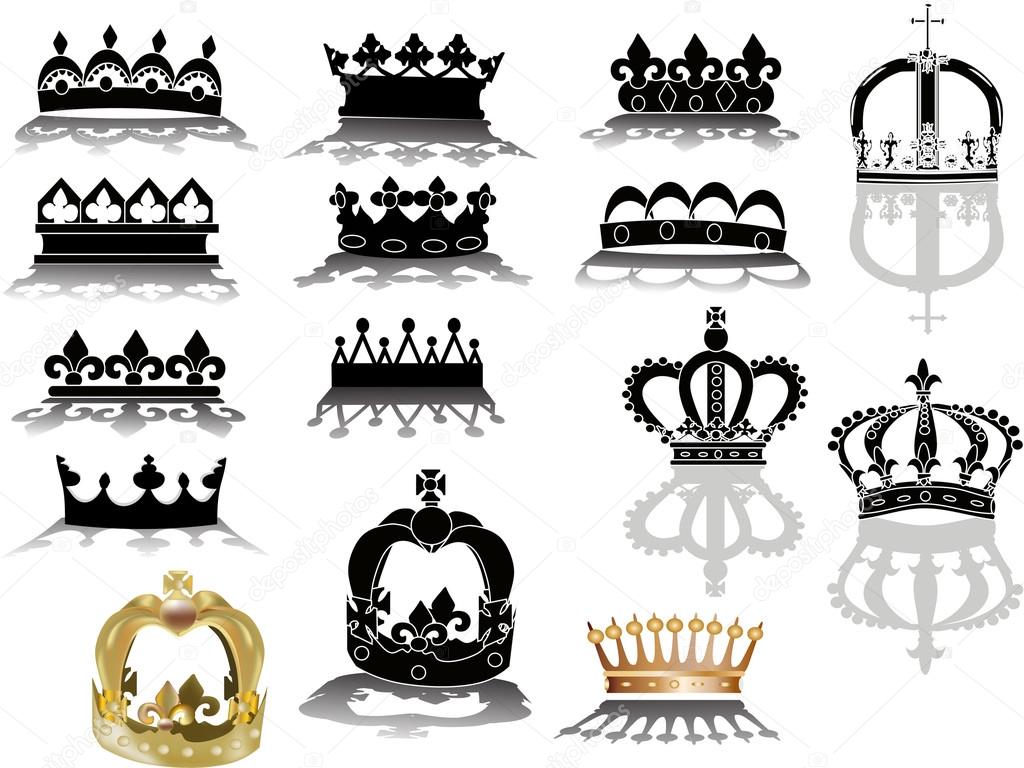 gold  crowns collection