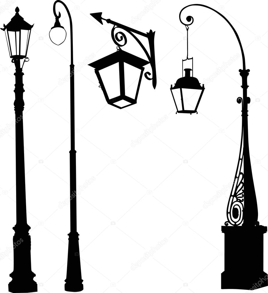 Street lamps Stock Vector by ©Dr.PAS 55594335