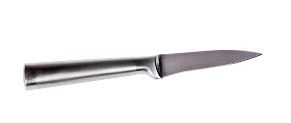 Metallic kitchen knife — Stock Photo, Image