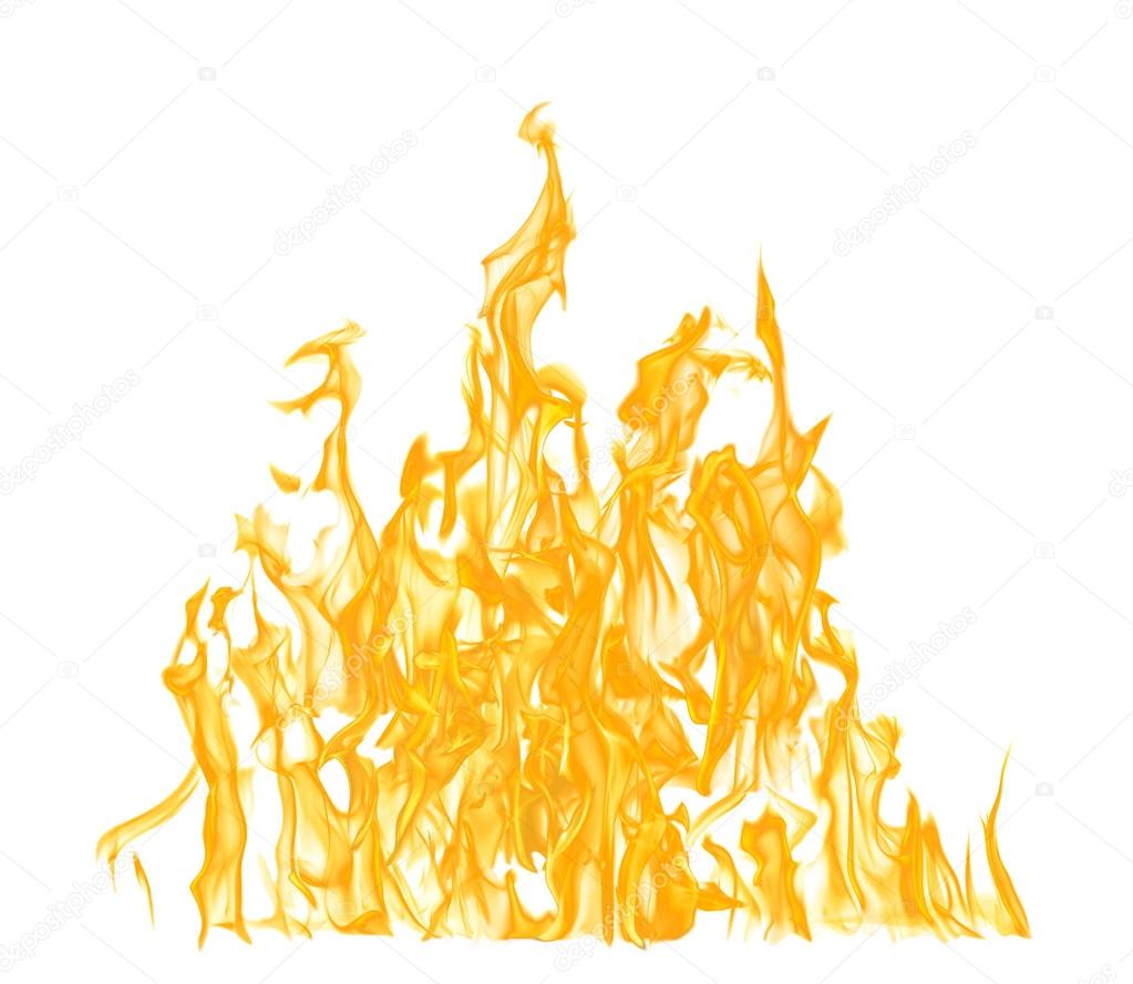 high yellow flame