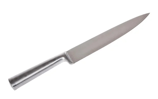 Kovový kuchyňský nůž — Stock fotografie