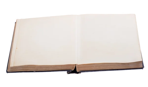 Open blank book — Stock Photo, Image