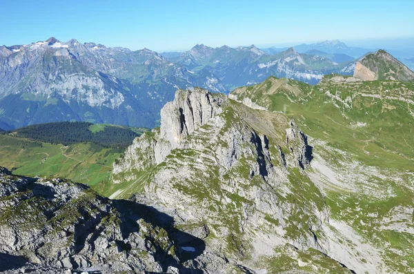 Berglandschap Alpen — Stockfoto