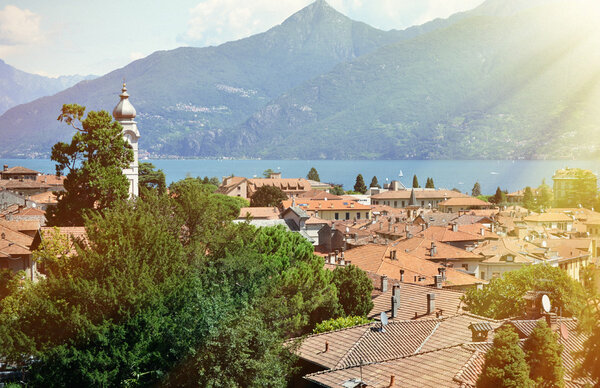 Menaggio town at the lake Como, Italy